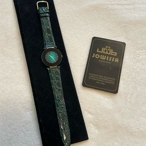 Swiss watch- green Jowissa